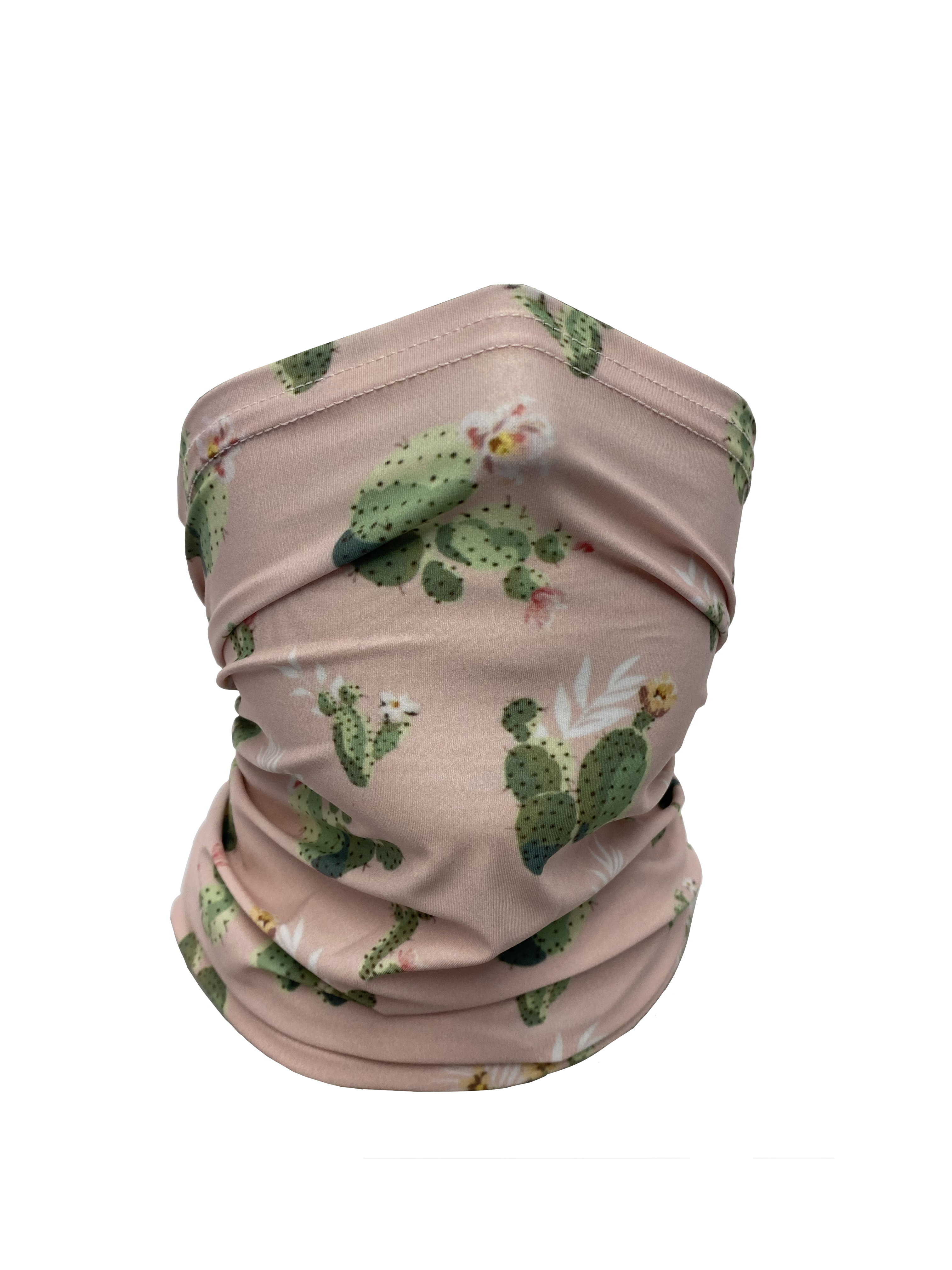 Pink Cacti Neck Gaiter *FINAL SALE* Colorado Threads Clothing