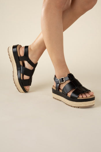 MCLEAN-S Espadrille Gladiator Sandals Fortune Dynamic