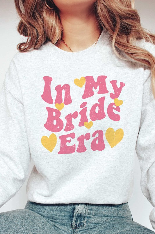 PLUS SIZE - IN MY BRIDE ERA Graphic Sweatshirt BLUME AND CO.