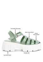 Zurie Chunky Gladiator Sandals Rag Company