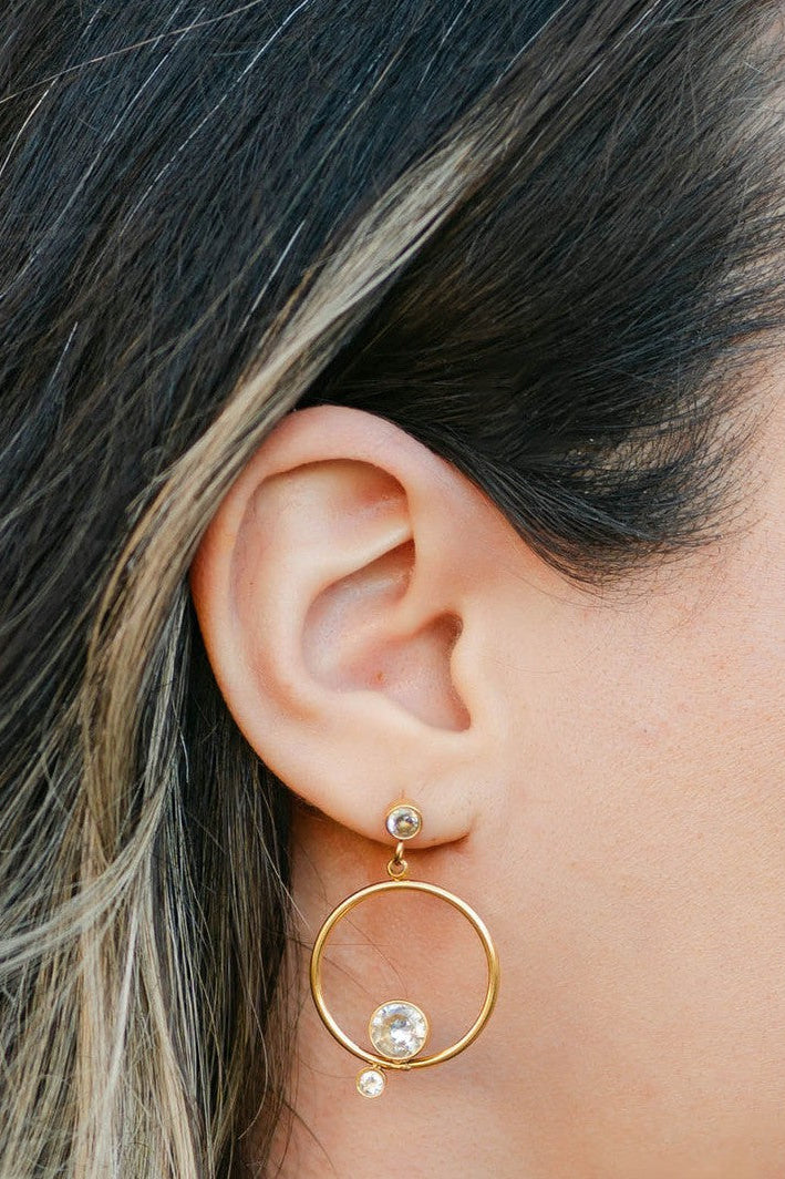 What Goes Round Earrings AMD COLLECTIVE