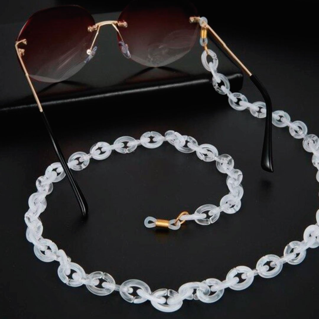 ClaudiaG Bond Glasses & Mask Chain