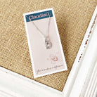 ClaudiaG Stainless Steel Letter Necklace