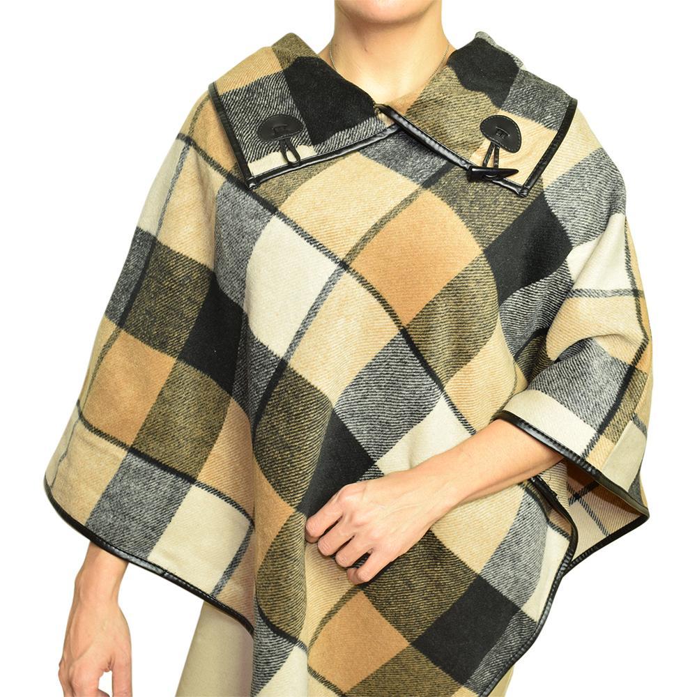 ClaudiaG ClaudiaG Plaid Shawl