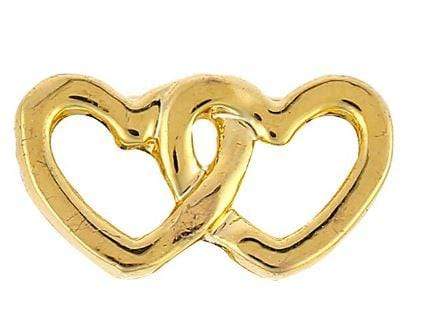 ClaudiaG Double Hearts Charm