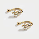 ClaudiaG Dhalia Ear Cuffs -Set of 2