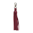 ClaudiaG Fringe Power Bag Charm-Cab/Silver