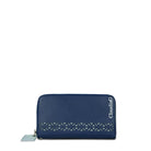 ClaudiaG Lotus Wallet-Sapphire/Charcoal