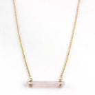 ClaudiaG Quartz Cylinder Necklace