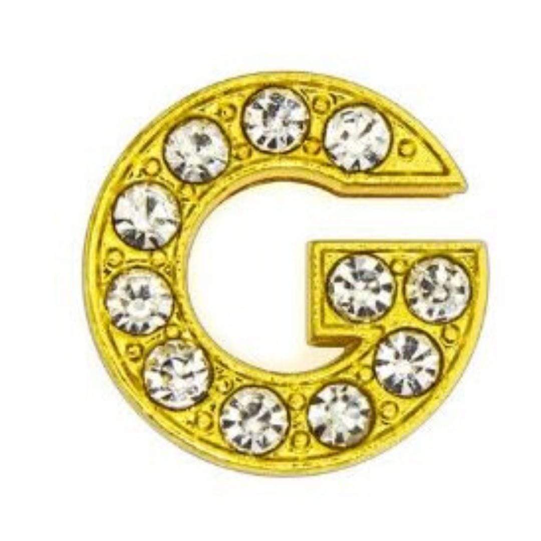 ClaudiaG PavÃƒÆ’Ã‚Â© Letters -Gold Charms