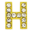 ClaudiaG PavÃƒÆ’Ã‚Â© Letters -Gold Charms