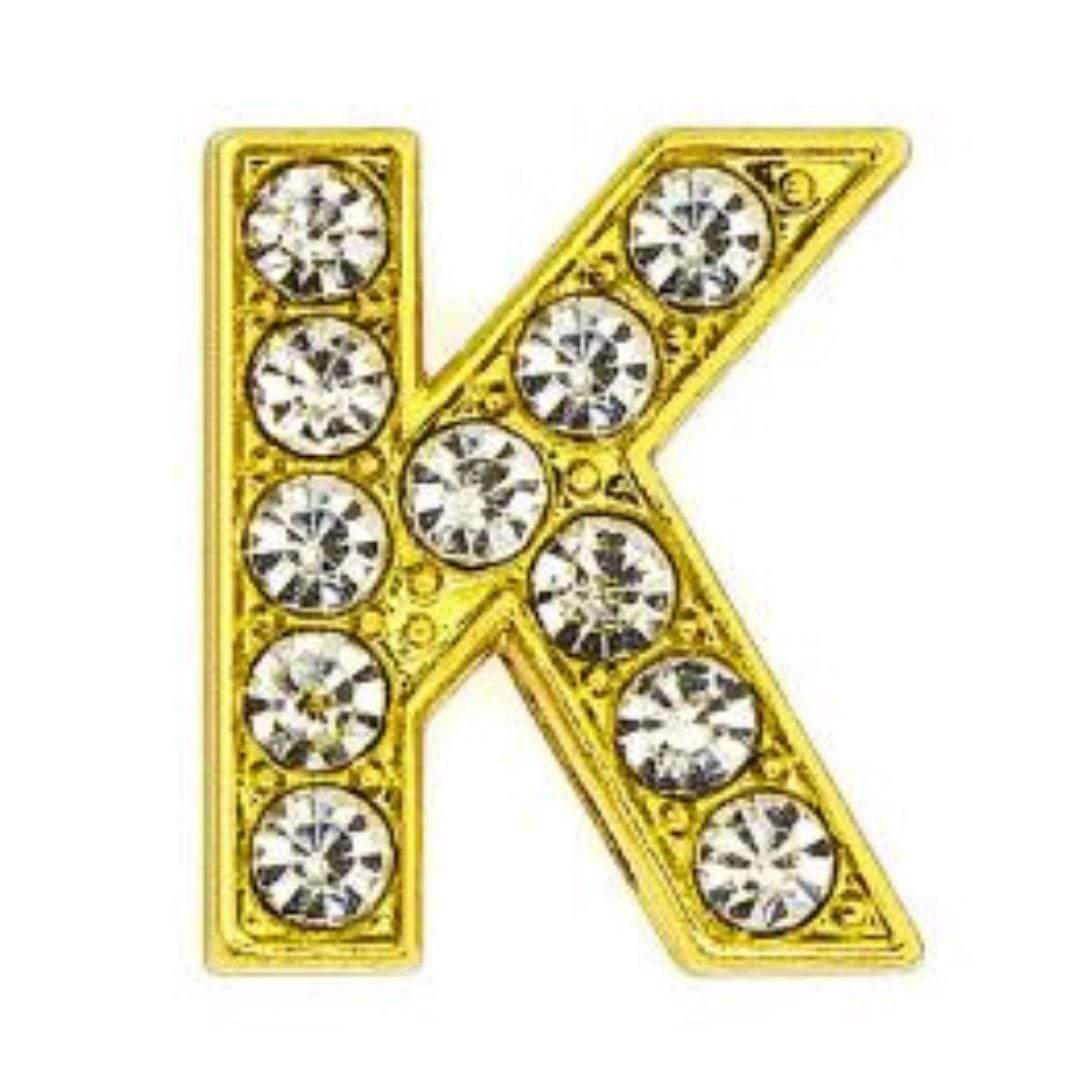 ClaudiaG PavÃƒÆ’Ã‚Â© Letters -Gold Charms