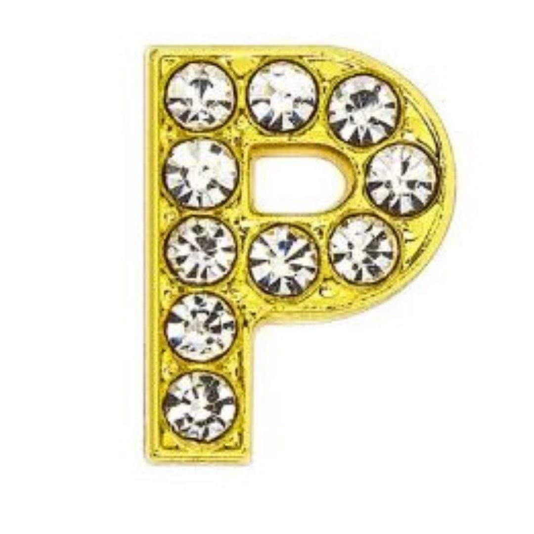 ClaudiaG PavÃƒÆ’Ã‚Â© Letters -Gold Charms