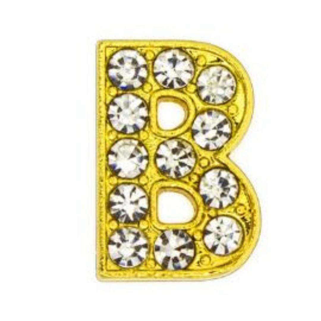 ClaudiaG PavÃƒÆ’Ã‚Â© Letters -Gold Charms