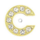 ClaudiaG PavÃƒÆ’Ã‚Â© Letters -Gold Charms