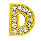 ClaudiaG PavÃƒÆ’Ã‚Â© Letters -Gold Charms