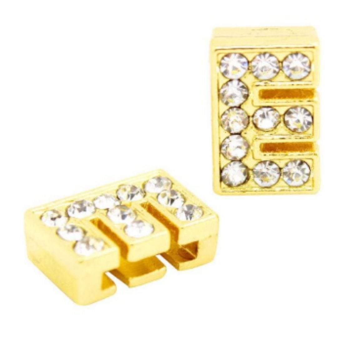 ClaudiaG PavÃƒÆ’Ã‚Â© Letters -Gold Charms