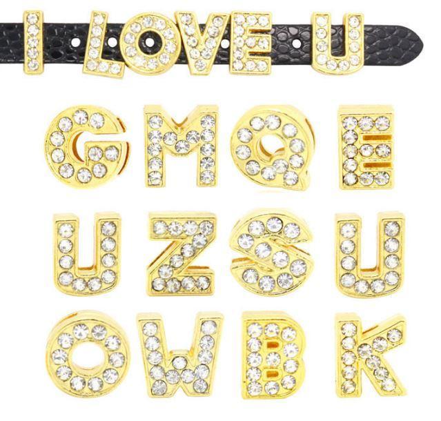 ClaudiaG PavÃƒÆ’Ã‚Â© Letters -Gold Charms