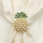 ClaudiaG Pineapple Napkin Ring Set