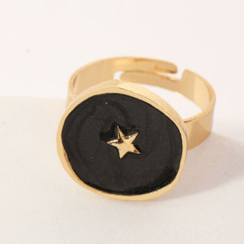 ClaudiaG Astral Ring Black