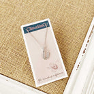 ClaudiaG Stainless Steel Letter Necklace