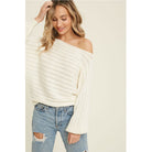 ClaudiaG Textured Pullover Sweater