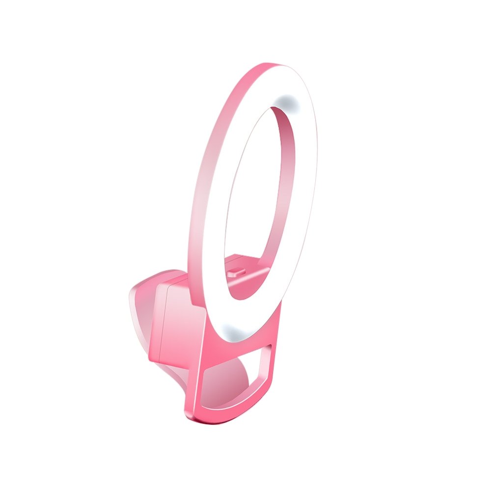 Clip-On Mini Phone Selfie Ring Light by Multitasky