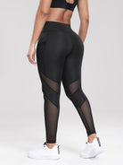 Pocketed High Waist Active Leggings Trendsi