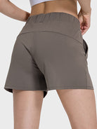 Elastic Waist Active Shorts Trendsi