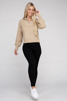 Easy-Wear Half-Zip Pullover Ambiance Apparel