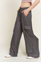 SATIN CARGO PANTS Jade By Jane