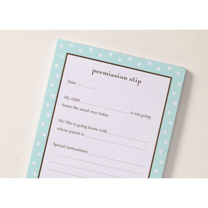 Permission Slip Pad momAgenda