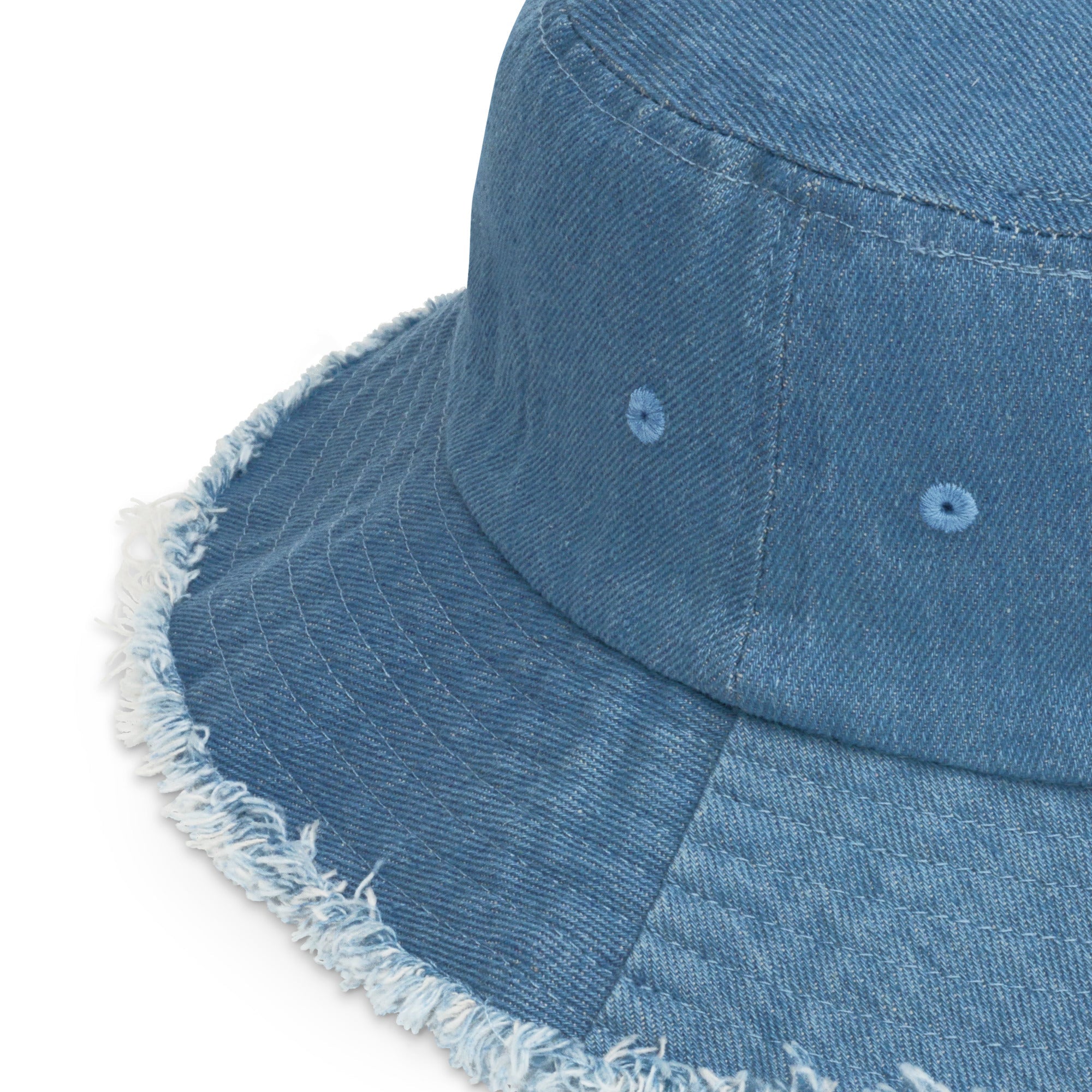 Distressed Denim Groovalution Hat The Groovalution