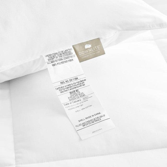 EnviroLoft® Down Alternative Medium Hotel Pillow for Back & Side Sleepers (Hypoallergenic) beddingbag.com