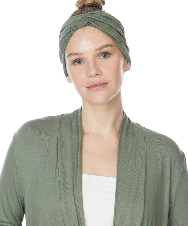 BAMBOO TWIST HAIRBAND ASSORTED Fabina