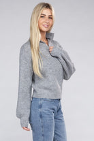 Easy-Wear Half-Zip Pullover Ambiance Apparel