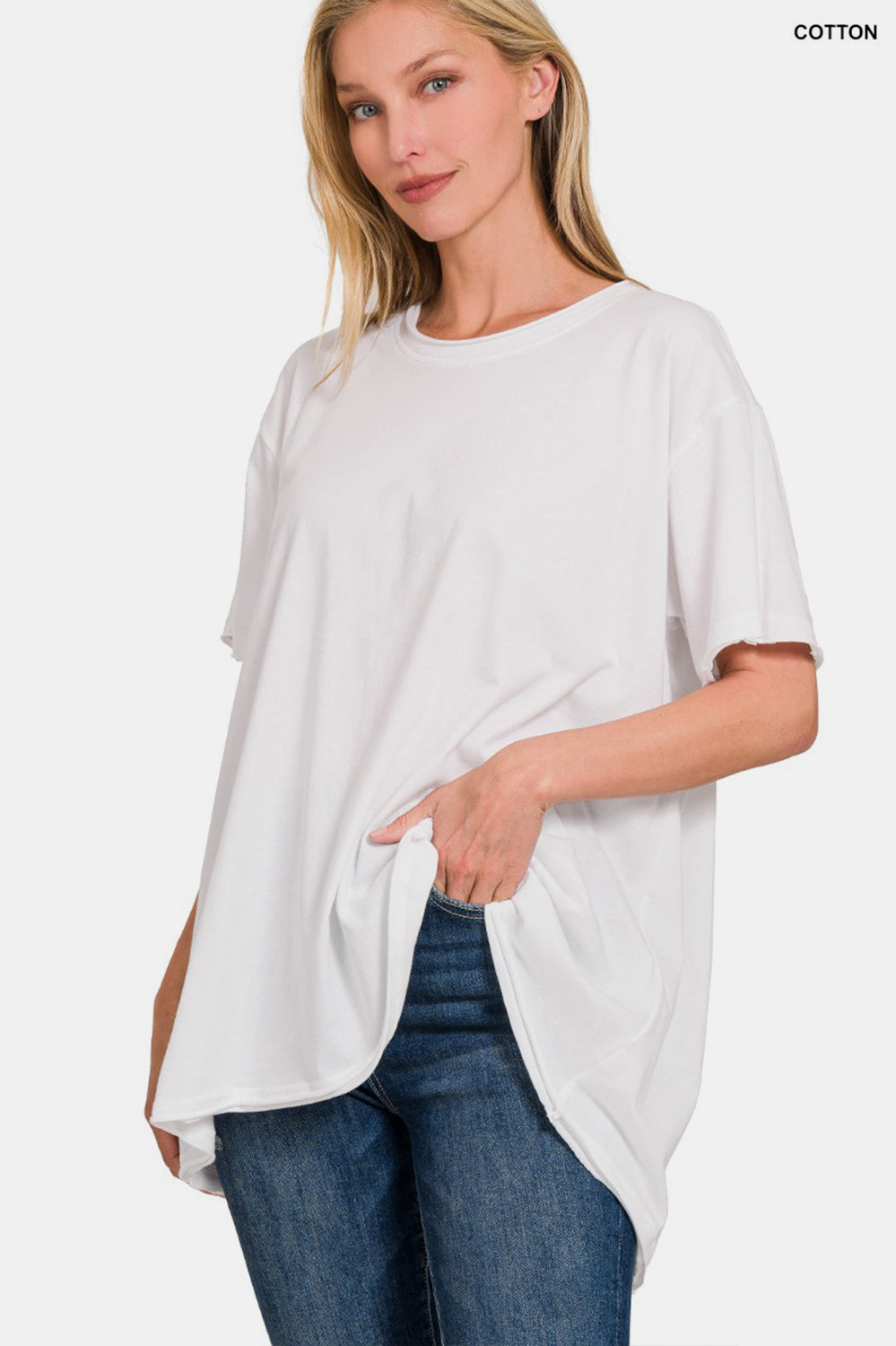 Zenana Round Neck Short Sleeve T-Shirt Trendsi