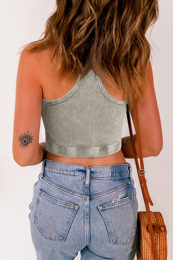 Round Neck Racerback  Tank Trendsi