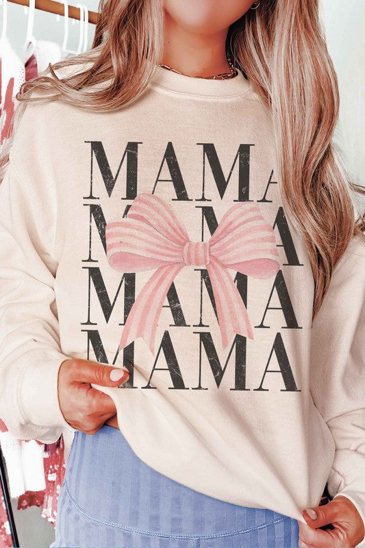 Coquette Mama Repeat Graphic Sweatshirt BLUME AND CO.
