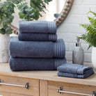 Egyptian Cotton Bath Towel - Blue Horizon beddingbag.com