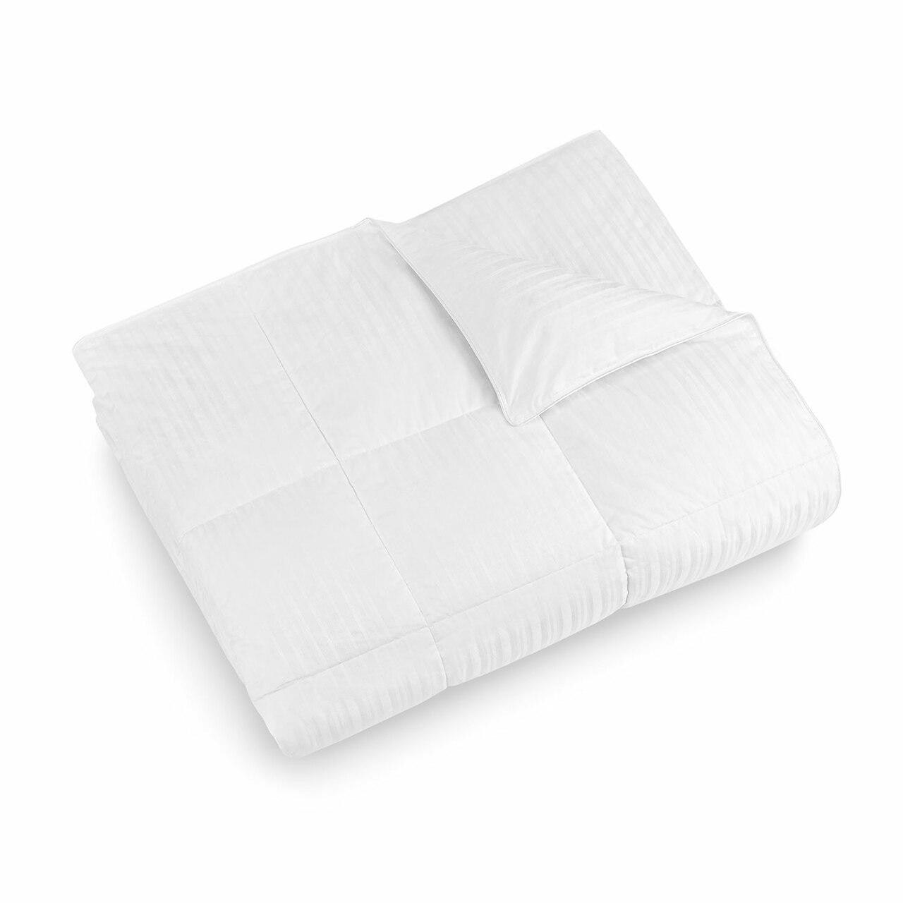 Lightweight Rest Assured White Goose Down Oversized Comforter beddingbag.com