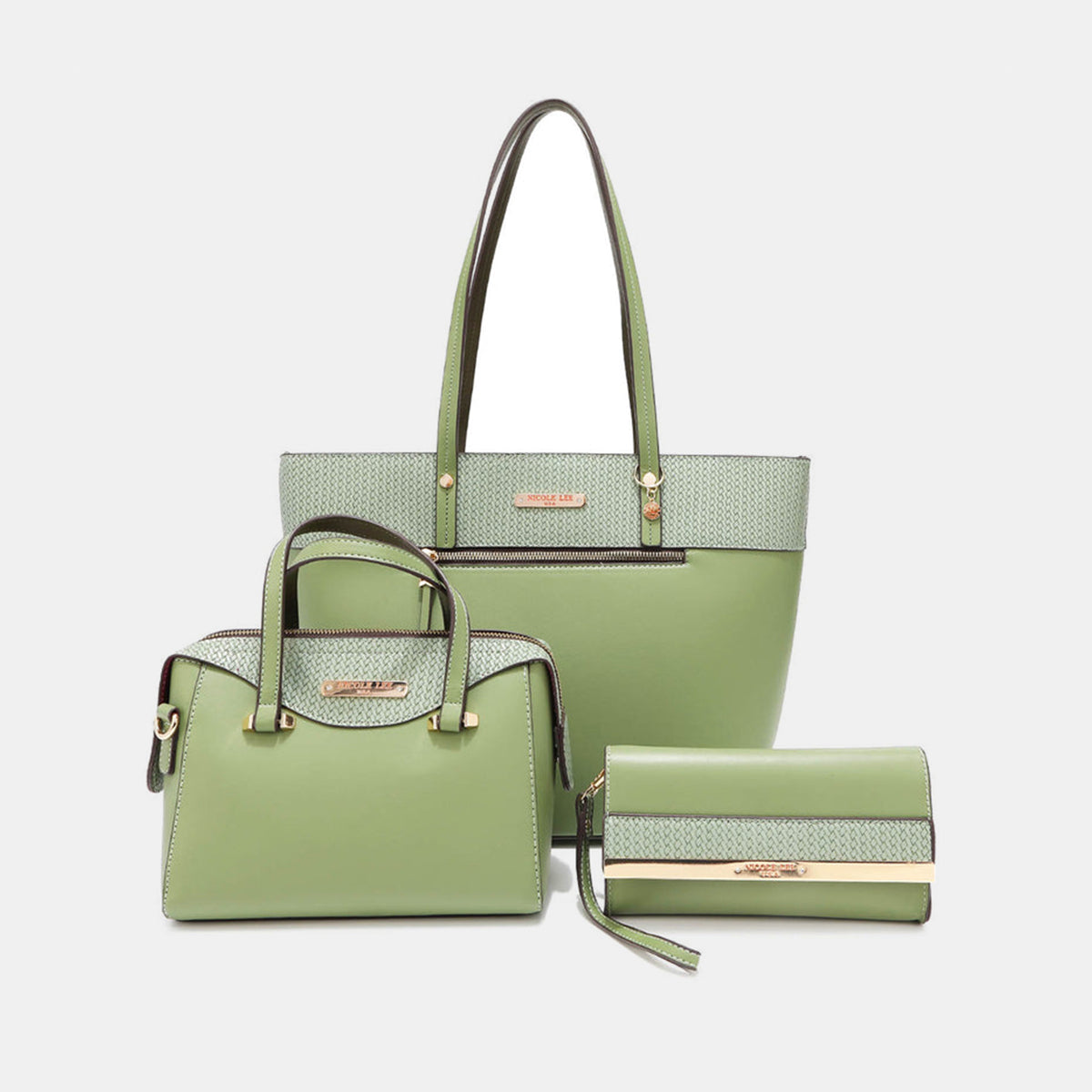 Nicole Lee USA 3-Piece Handbag Set Trendsi