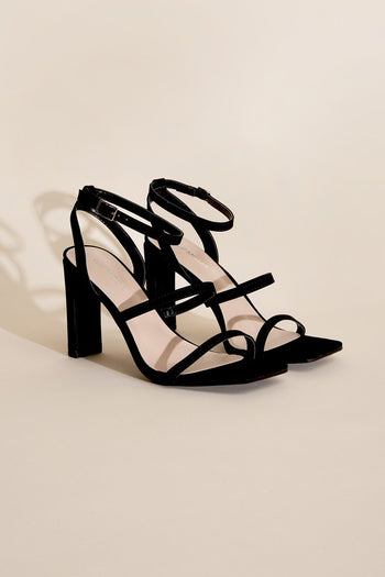 DEVIN-8 Ankle Strap Heels Top Guy Footwear