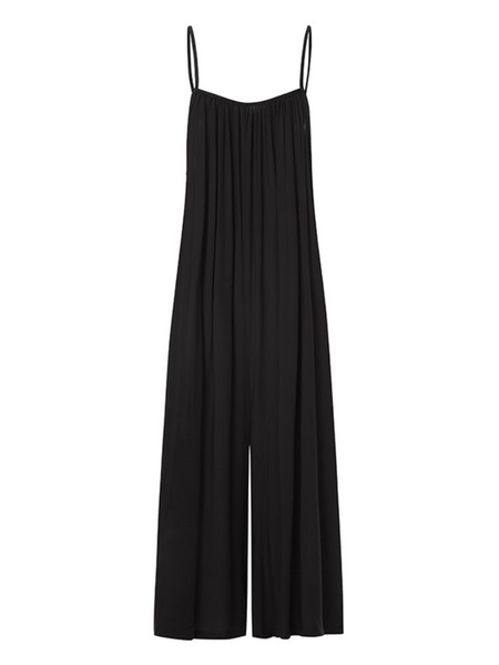 Pleated Wide-leg Cami Jumpsuit H4FE297UPK Casual Chic Boutique