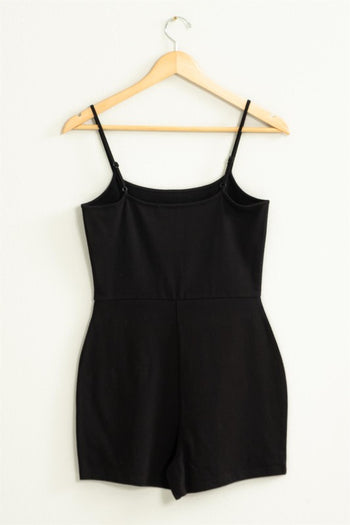 LOVING ME FITTED SLEEVELESS ROMPER HYFVE