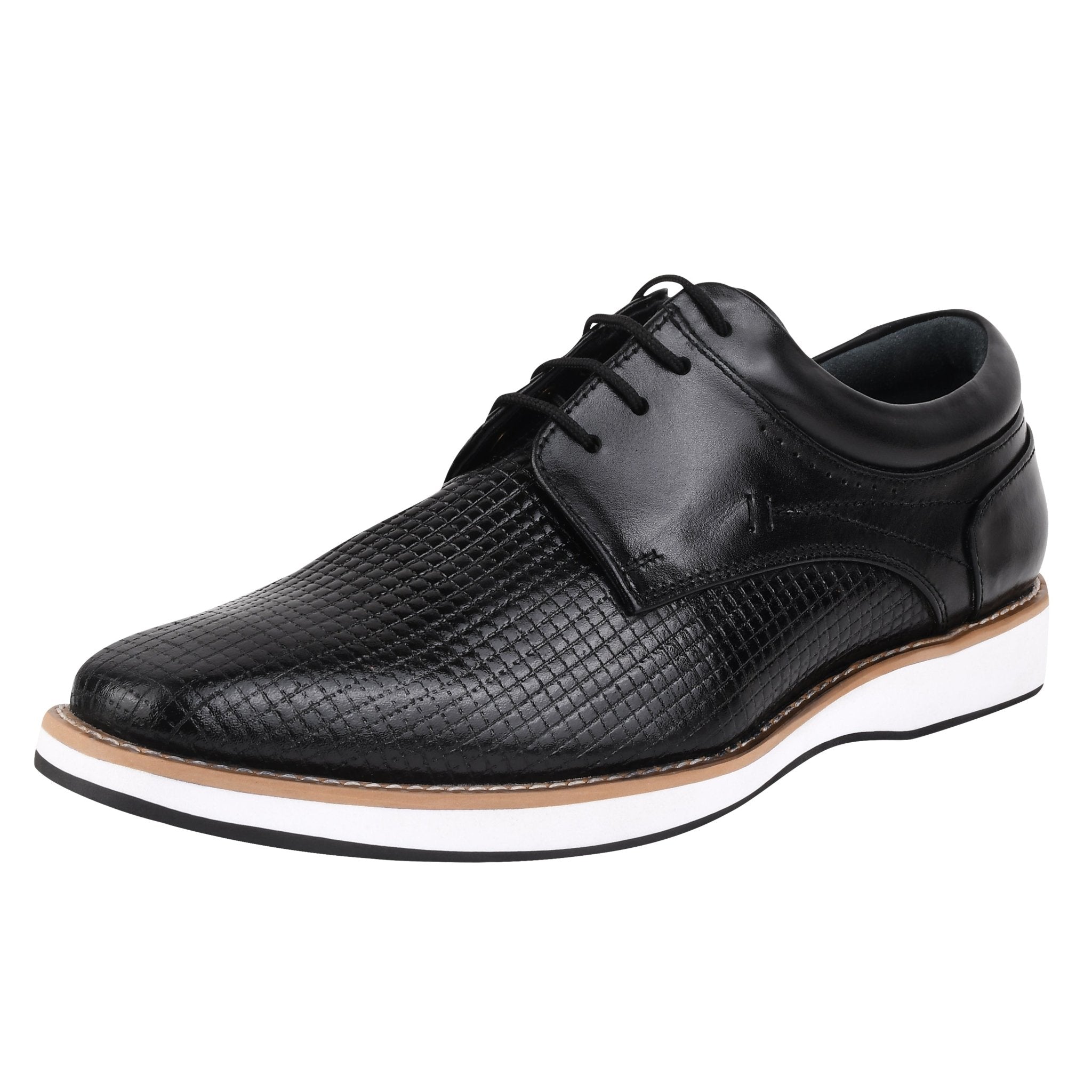 GARY Eva Genuine Leather Oxford Casual Shoes for Men