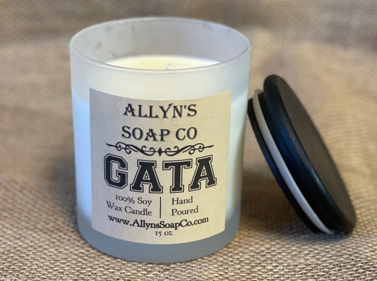 GATA Soy Candle Allyn's Soap Co