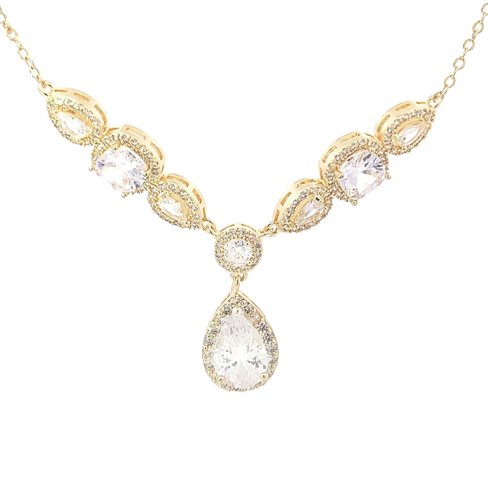 Gianna Statement Wedding Necklace