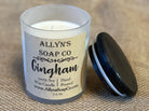 Gingham Soy Candle Allyn's Soap Co