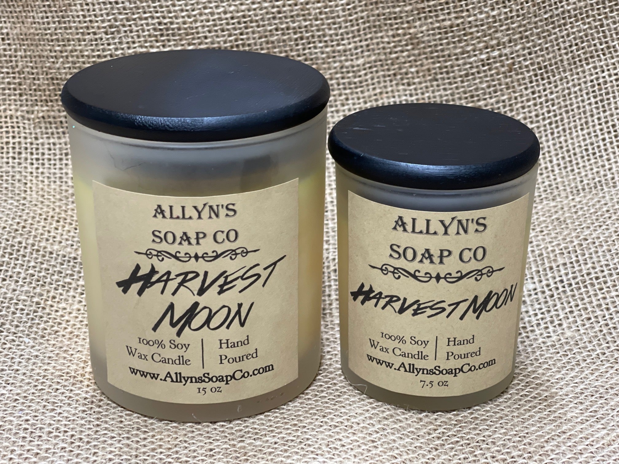 Harvest Moon Soy Candle Allyn's Soap Co